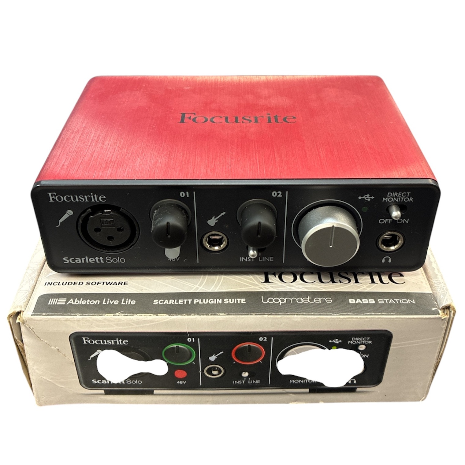 Pre-owned Focusrite Scarlett Solo 1st Gen - Own4Less